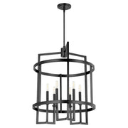 Quorum Home Quorum - 8174-6-59 - Six Light Entry - Matte Black