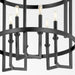 Quorum Home Quorum - 8174-6-59 - Six Light Entry - Matte Black