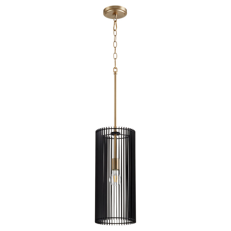 Quorum Home Quorum - 818-1-80 - One Light Pendant - Aged Brass