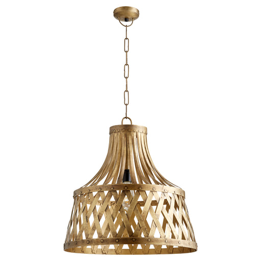 Quorum Home Quorum - 82-75 - One Light Pendant - Artisan Brass