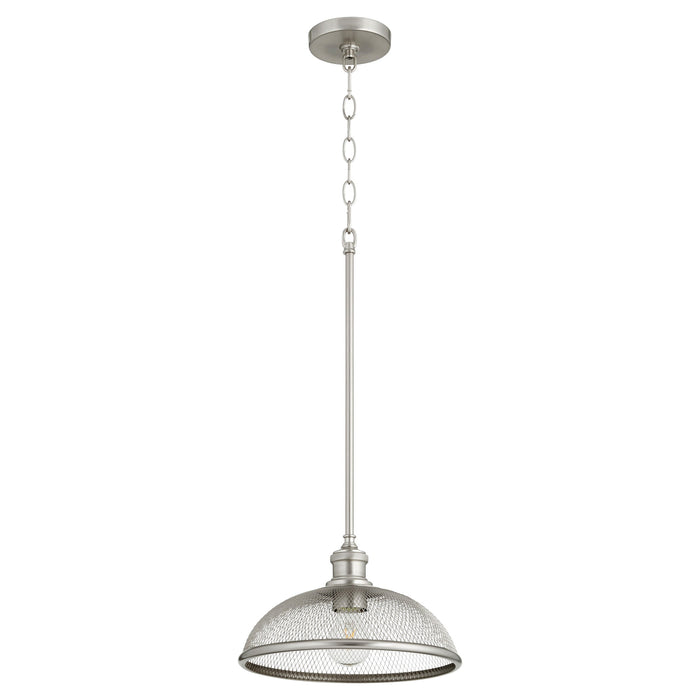 Omni 1 Light Pendant - Satin Nickel