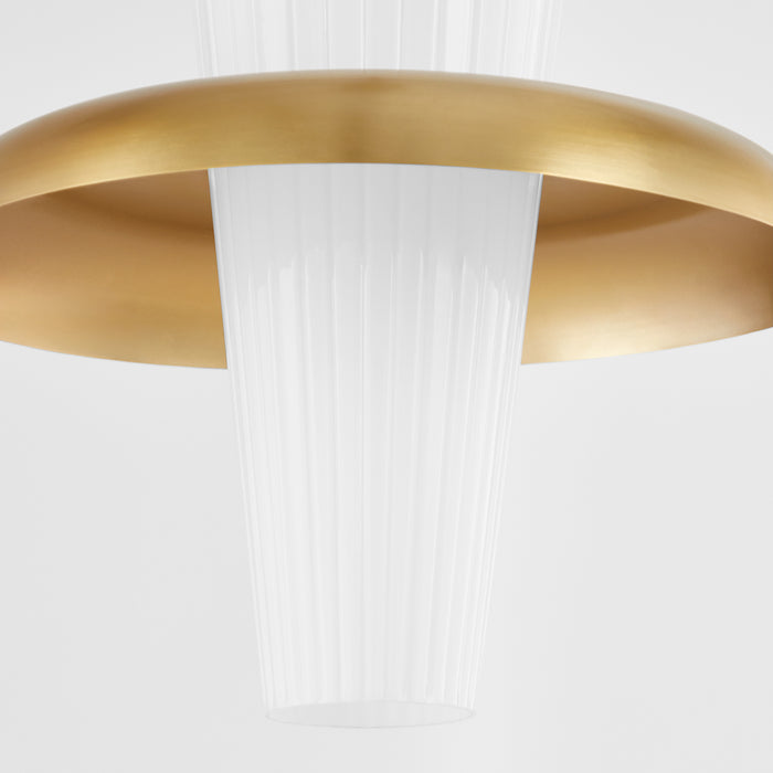 Quorum Home Quorum - 8227-16-80 - One Light Pendant - Aged Brass