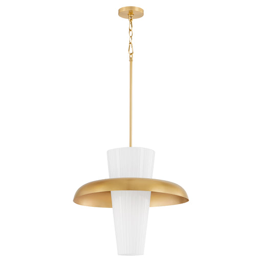 Quorum Home Quorum - 8227-16-80 - One Light Pendant - Aged Brass