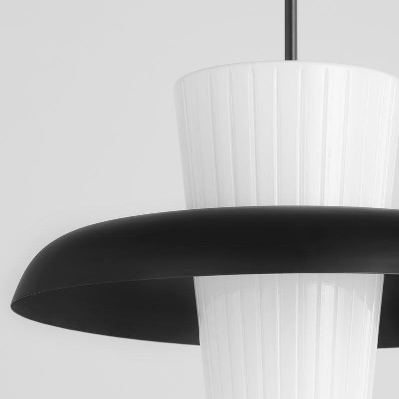 Quorum Home Quorum - 8227-20-59 - One Light Pendant - Matte Black
