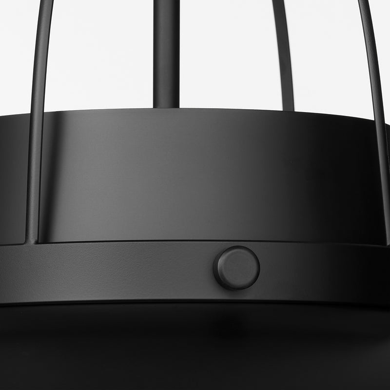 PRUITT 21" 3 Light Pendant - Matte Black