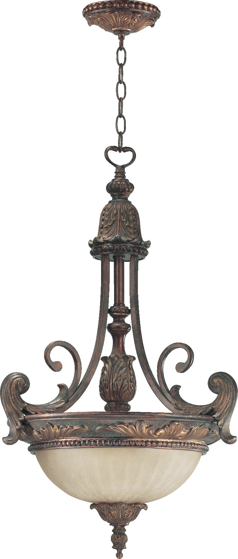 Quorum Home Quorum - 8230-3-88 - Three Light Pendant - Corsican Gold