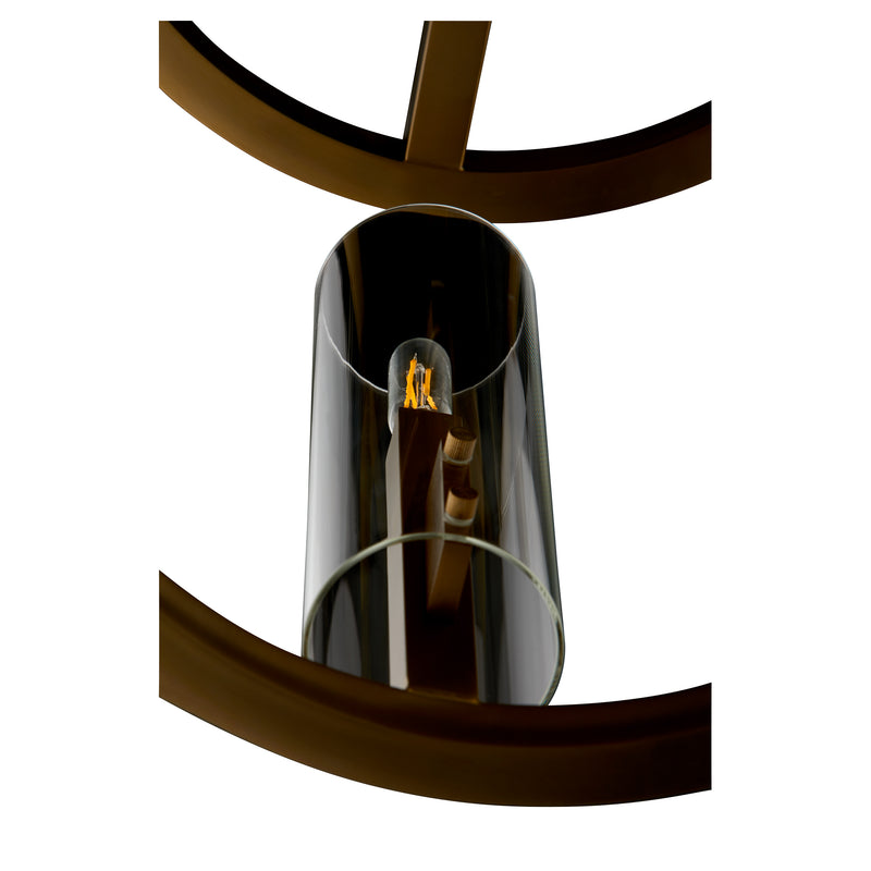 Quorum Home Quorum - 8277-4-80 - Four Light Entry - Aged Brass