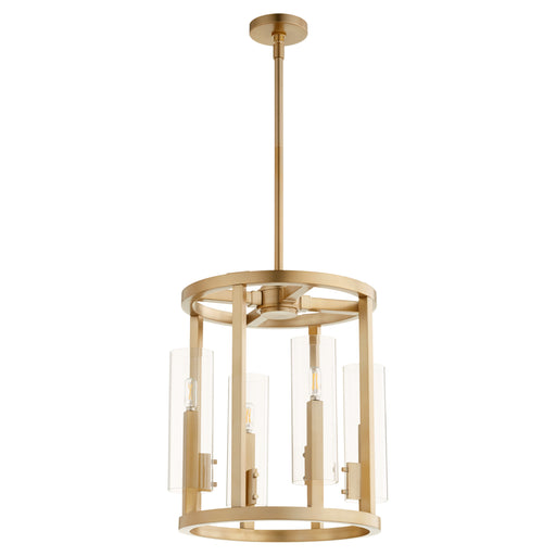 Quorum Home Quorum - 8277-4-80 - Four Light Entry - Aged Brass