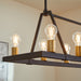 Quorum Home Quorum - 84-10-6980 - Ten Light Chandelier - Textured Black w/ Aged Brass