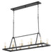 Quorum Home Quorum - 84-10-6980 - Ten Light Chandelier - Textured Black w/ Aged Brass