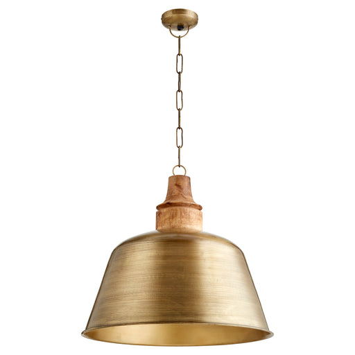 Quorum Home Quorum - 84-75 - One Light Pendant - Artisan Brass