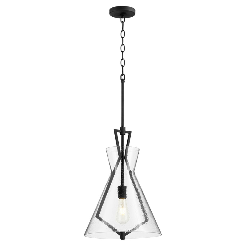 Quorum Home Quorum - 8426-69 - One Light Pendant - Textured Black