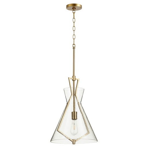 Quorum Home Quorum - 8426-80 - One Light Pendant - Aged Brass