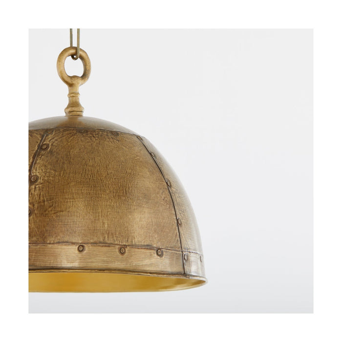 ARTISAN DOME 14" 1 Light - Artisan Brass