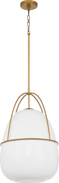 PULAGIA 16" Pendant - Brushed Brass