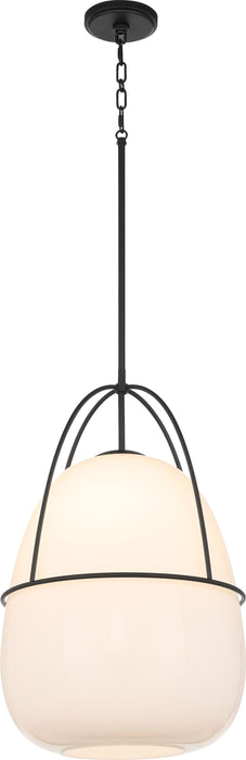 PULAGIA 16" Pendant - Matte Black