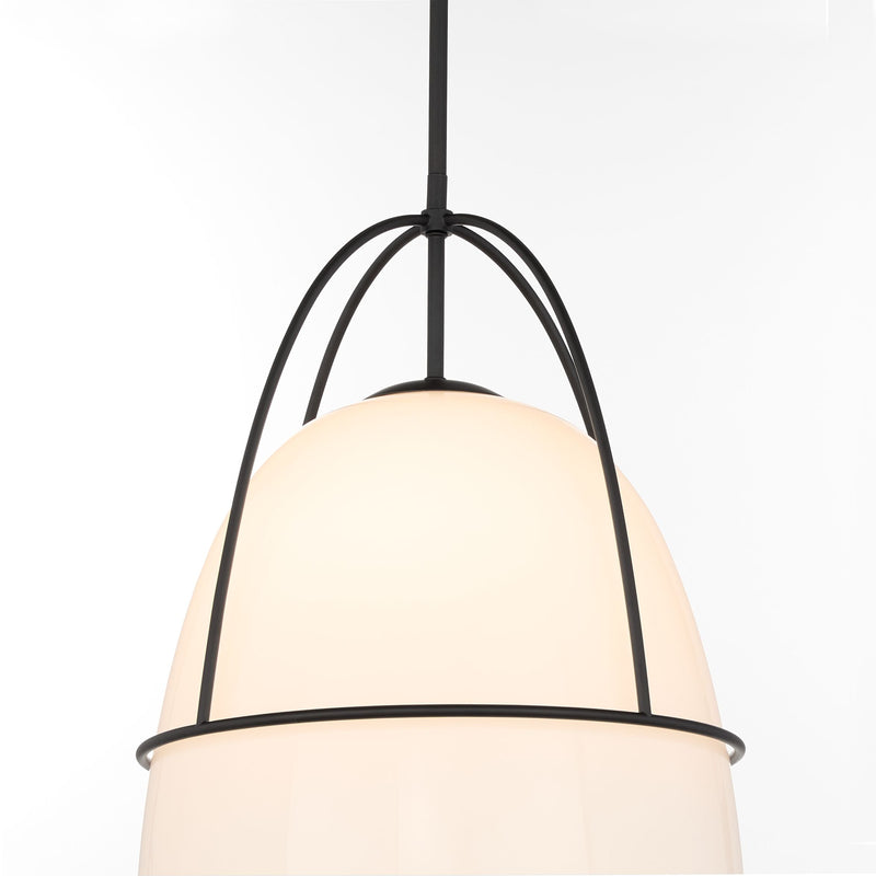 PULAGIA 16" Pendant - Matte Black