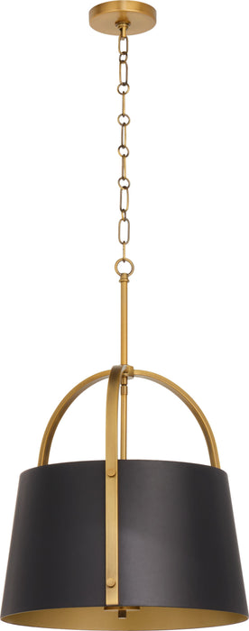 DOMINGO 3 Light Pendant - Brushed Brass