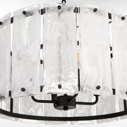 Quorum Home Quorum - 8575-4-59 - Four Light Pendant - Matte Black
