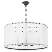 Quorum Home Quorum - 8575-8-59 - Eight Light Pendant - Matte Black