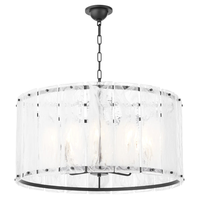 Quorum Home Quorum - 8575-8-59 - Eight Light Pendant - Matte Black