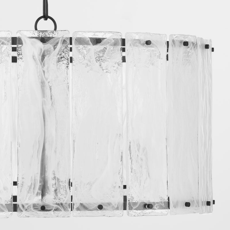 Quorum Home Quorum - 8575-8-59 - Eight Light Pendant - Matte Black