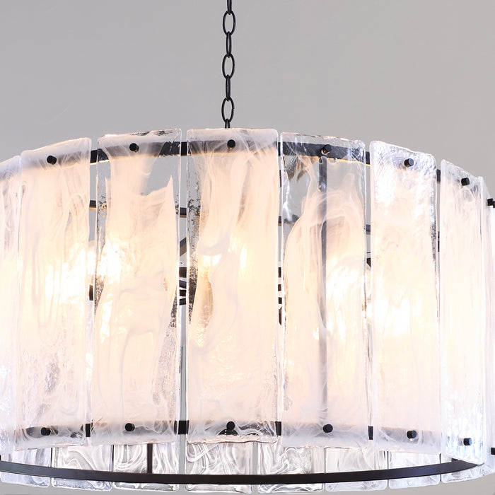 Quorum Home Quorum - 8575-8-59 - Eight Light Pendant - Matte Black