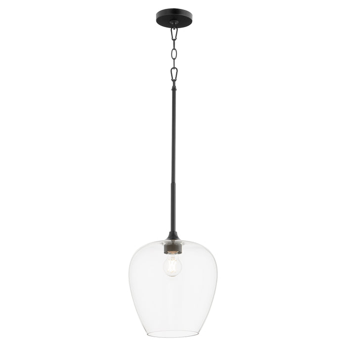 Quorum Home Quorum - 858-59 - One Light Pendant - Matte Black
