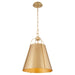 Quorum Home Quorum - 861-1-80 - One Light Pendant - Aged Brass