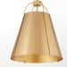 Quorum Home Quorum - 861-1-80 - One Light Pendant - Aged Brass