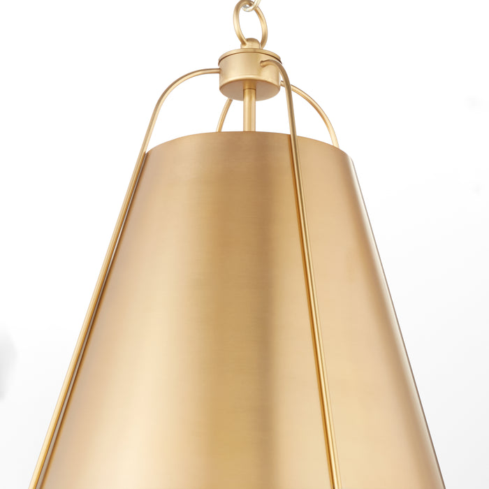 Quorum Home Quorum - 861-1-80 - One Light Pendant - Aged Brass