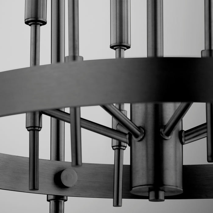 Quorum Home Quorum - 863-6-59 - Six Light Entry - Matte Black