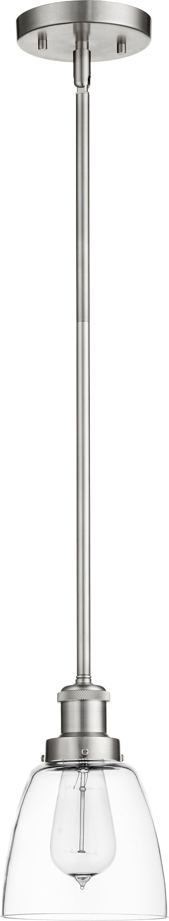 Quorum Home Quorum - 878-165 - One Light Pendant - Satin Nickel