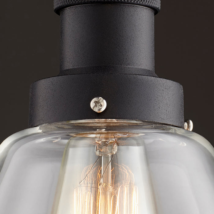 Quorum Home Quorum - 878-169 - One Light Pendant - Textured Black