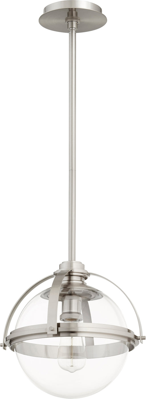 Quorum Home Quorum - 88-13-65 - One Light Pendant - Satin Nickel