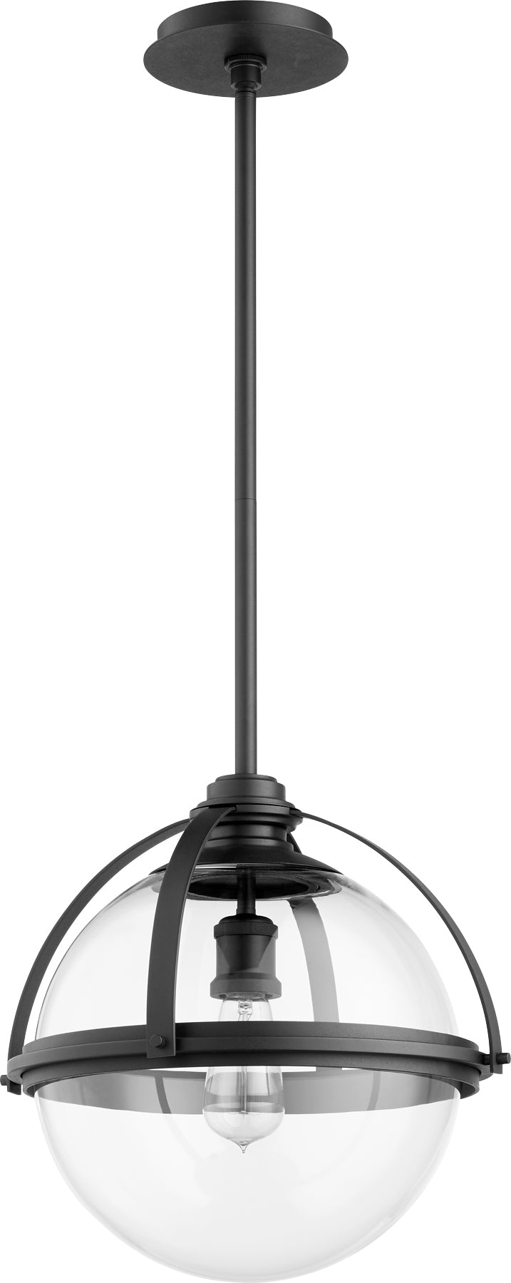 Quorum Home Quorum - 88-15-69 - One Light Pendant - Textured Black