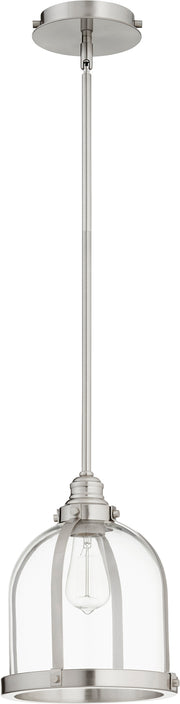 Quorum Home Quorum - 886-65 - One Light Pendant - Satin Nickel