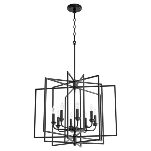 Quorum Home Quorum - 888-8-69 - Eight Light Pendant - Textured Black