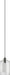Quorum Home Quorum - 8882-65 - One Light Pendant - Satin Nickel Clear and White