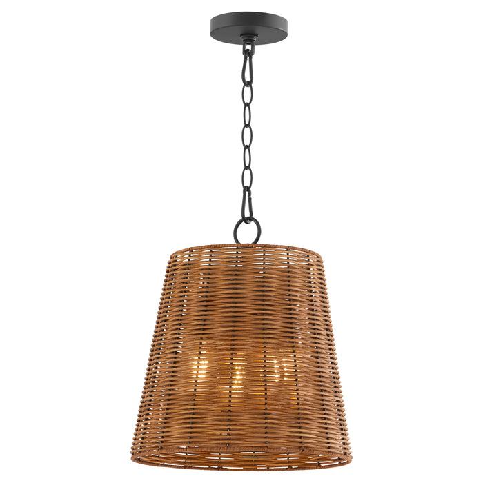 Quorum Home Quorum - 8893-13-59 - Three Light Pendant - Matte Black