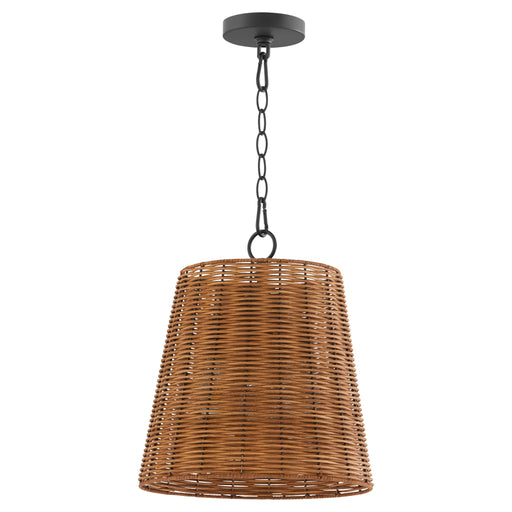 Quorum Home Quorum - 8893-13-59 - Three Light Pendant - Matte Black