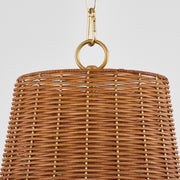 Quorum Home Quorum - 8893-13-80 - Three Light Pendant - Aged Brass