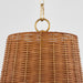 Quorum Home Quorum - 8893-13-80 - Three Light Pendant - Aged Brass