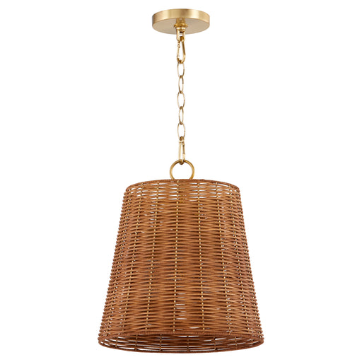 Quorum Home Quorum - 8893-13-80 - Three Light Pendant - Aged Brass