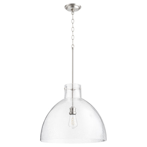 Quorum Home Quorum - 8932-65 - One Light Pendant - Satin Nickel