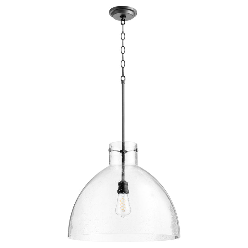 Quorum Home Quorum - 8932-69 - One Light Pendant - Textured Black