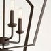 Quorum Home Quorum - 894-4-86 - Four Light Entry Pendant - Oiled Bronze