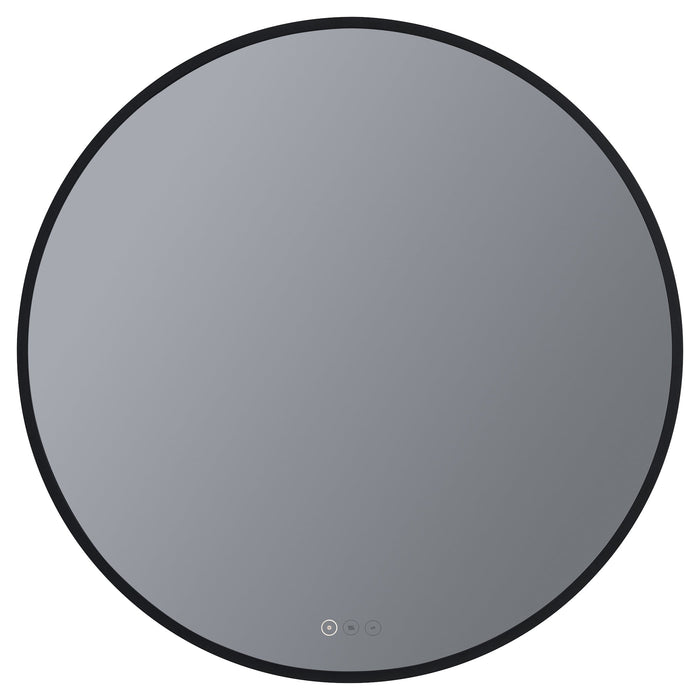 Soleil 30" LED Mirror- Matte Black