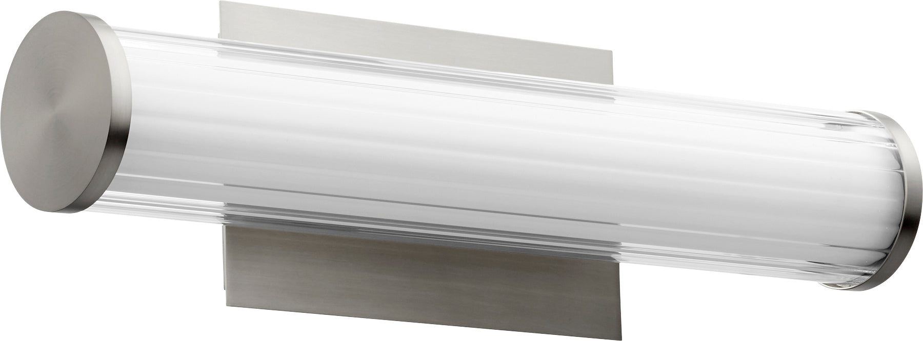 Led 18" Gl/Acr Vanity - Satin Nickel