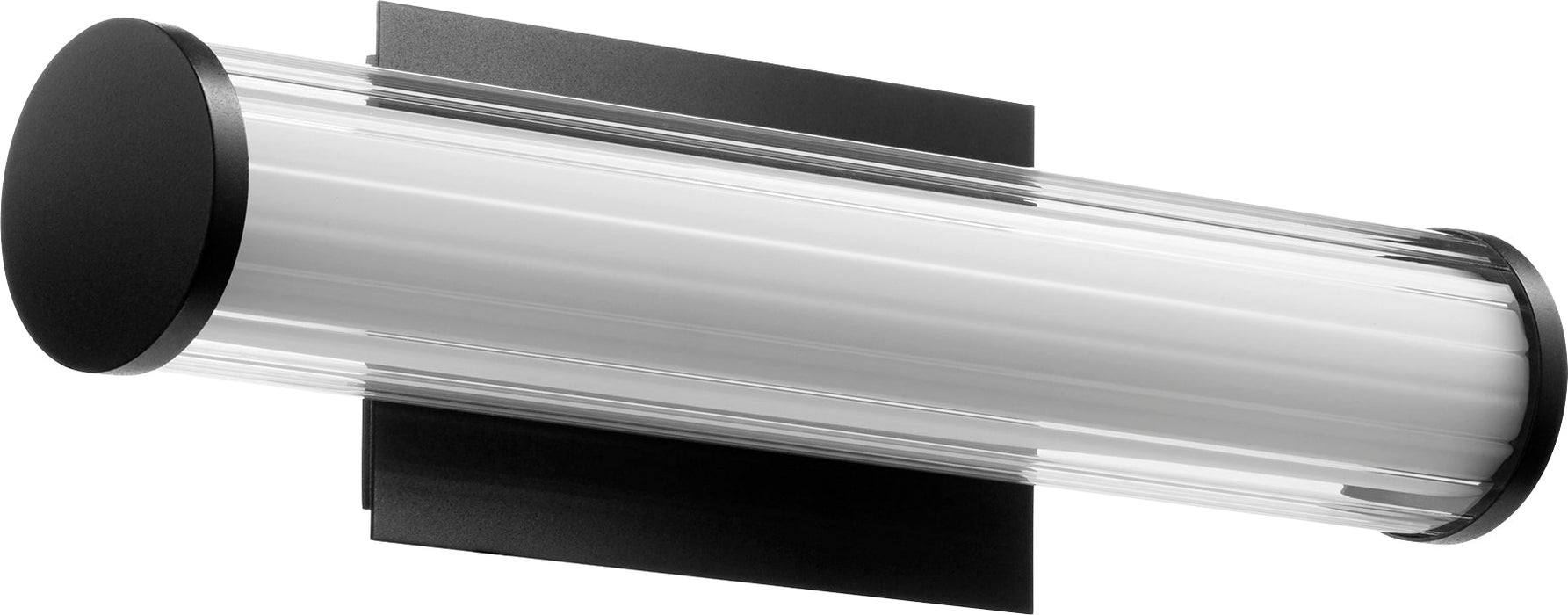 Led 18" Gl/Acr Vanity - Textured Black